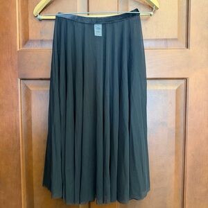 Gaynor Minden Junior Petite Romantic Rehearsal Skirt Black Dance Ballet Sheer